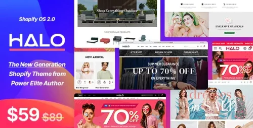 Halo - Multipurpose Shopify Theme OS 2.0 v3.0.1