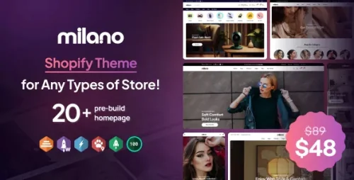 Milano - Multipurpose Shopify Theme OS 2.0 v1.0.6
