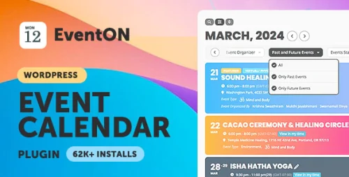 EventON v4.6.8 - WordPress Virtual Event Calendar Plugin