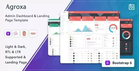 Agroxa - Material Design Admin & Dashboard Template v2.3.0