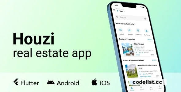 Houzi real estate app v1.4.5