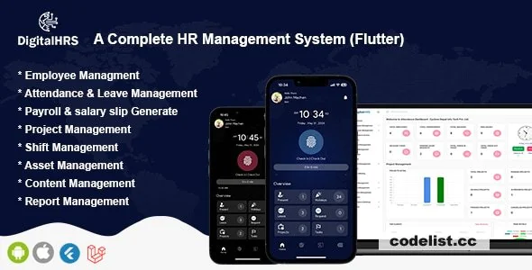 DigitalHR - A Complete HR Management System (Flutter) - 29 August 2025