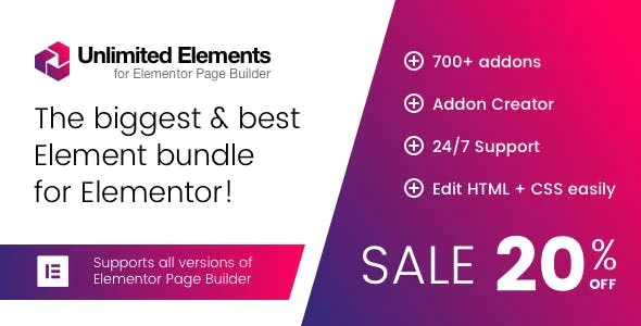Unlimited Elements for Elementor Page Builder v1.5.103