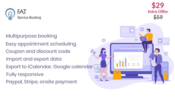 Fat Services Booking v5.6 - Automated Booking and Online Scheduling