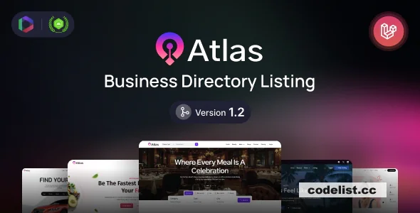 Atlas v1.3.1 - Laravel Business Directory Listing - nulled