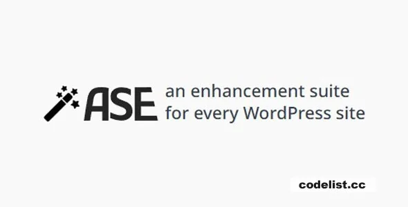 Admin and Site Enhancements (ASE) Pro v6.9.10