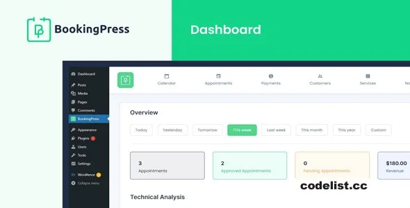 BookingPress Pro v3.6.1 - Appointment Booking plugin