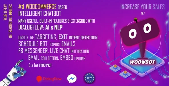 WoowBot v13.9.3 - Chat Bot for WooCommerce