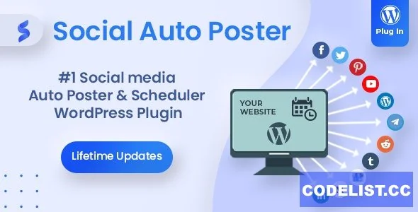 Social Auto Poster v5.3.9 - WordPress Plugin