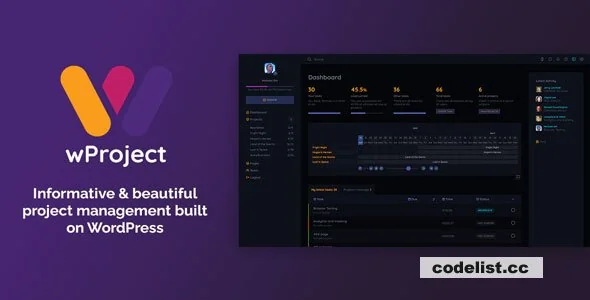 wProject v5.7.2 + Addons