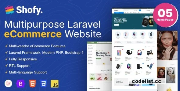 Shofy v1.3.9 - eCommerce & Multivendor Marketplace Laravel Platform - nulled