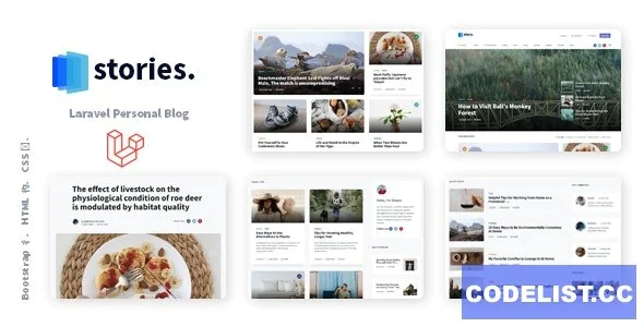 Stories v1.36.9 - Laravel Creative Multilingual Blog - nulled