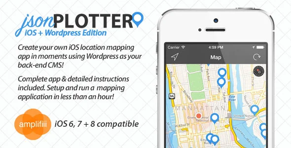 jsonPlotter - Complete iOS Mapping Application