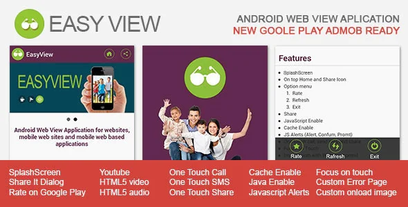EasyView - Android WebView App