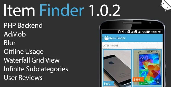 Item Finder MarketPlace Full Android App v1.0.2