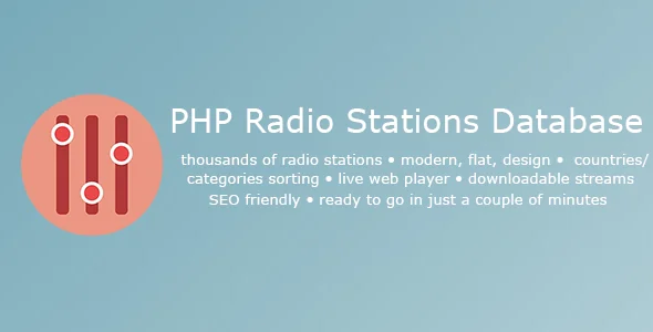 PHP Radio Stations Database v1.4