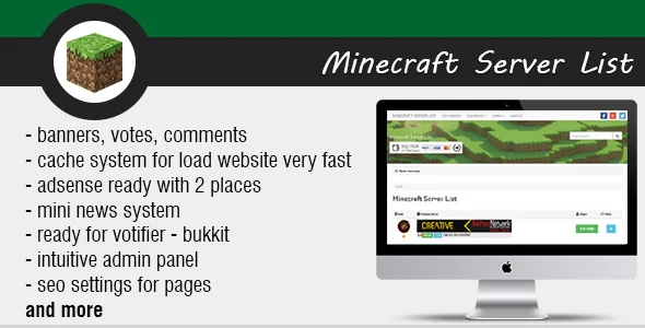 Minecraft Server List v1.4