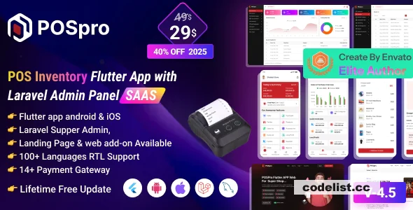POS Pro v5.6.1 - Advanced POS &amp; Inventory Management System - nulled