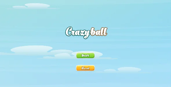 Crazy Ball - Android Game With Admob And Facebook Share