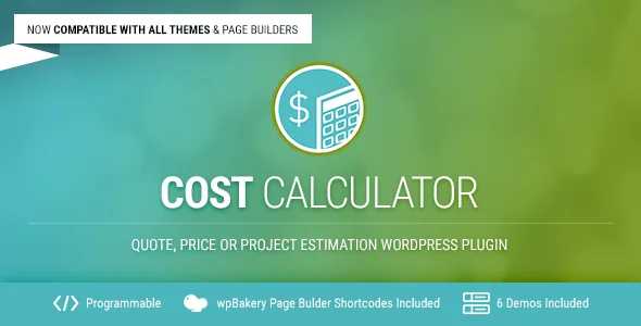 Cost Calculator v2.4.3 - WordPress Plugin