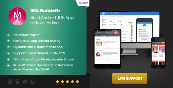 Ionic Mobile App Builder v18.12.10 - nulled