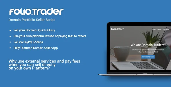 FolioTrader - Domain Portfolio Seller Script