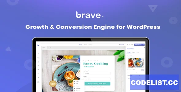 Brave v0.7.1 - Drag n Drop WordPress Popup, Optin, Lead Gen &amp; Survey Builder
