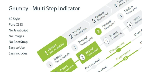 Grumpy - Multi Step Indicator 60 Style