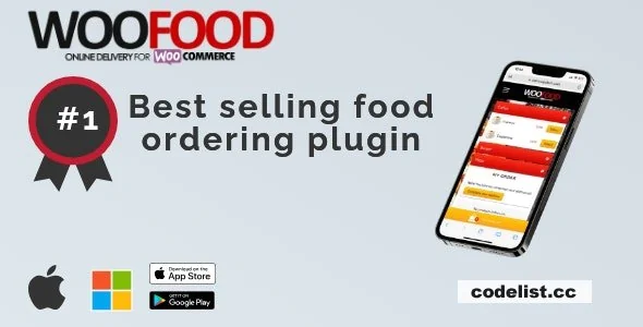 WooFood v2.7.7 - Food Ordering Plugin (Delivery &amp; Pickup) for WordPress