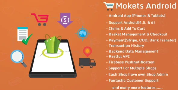 Mokets v1.0.5 (Mobile Commerce Android Full Application)