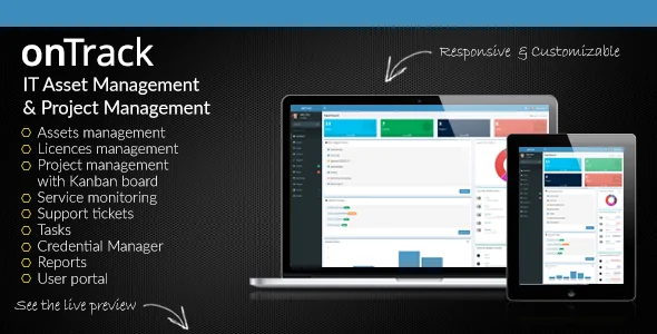 onTrack v1.7 - IT Asset Management & Project Management