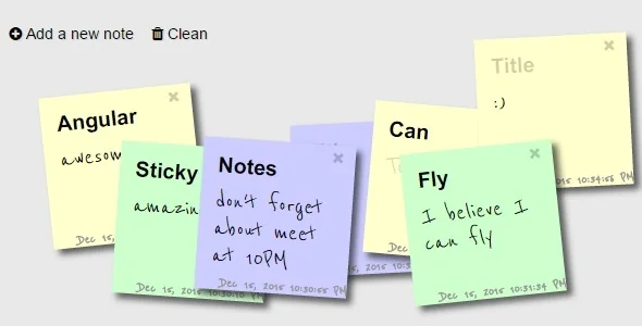 Sticky Notes