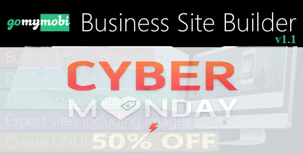 gomymobiBSB: Drag-n-Drop Business Mobile Site Builder - Lite