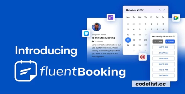 Fluent Booking Pro v1.5.21