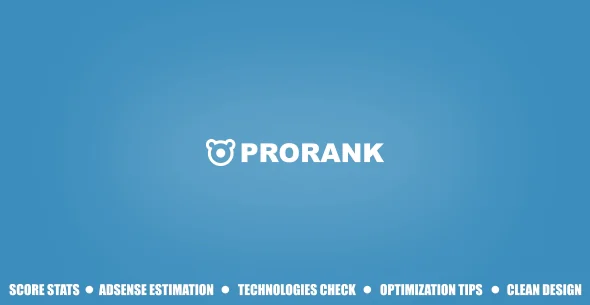ProRank v1.0.2 - Analyzer stats website