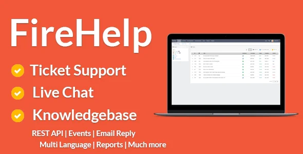 FireHelp v1.0.1 - Tickets, Live Chat and Knowledgebase