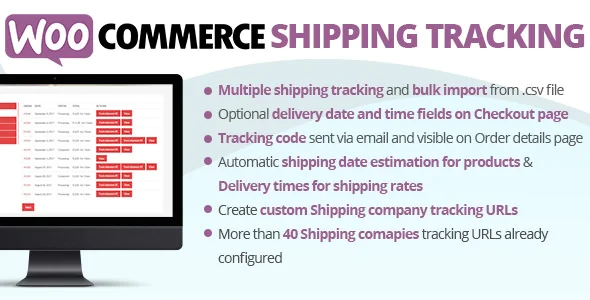 WooCommerce Shipping Tracking v41.0