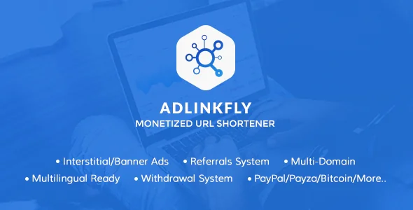 AdLinkFly v3.7.2 - Monetized URL Shortener