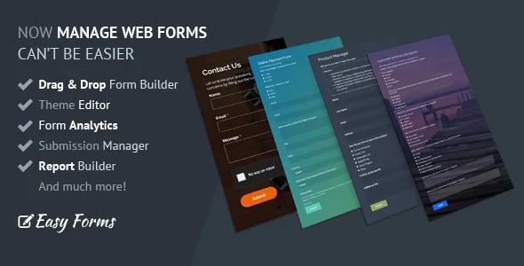 Easy Forms v1.4.1 - Advanced Form Builder and Manager