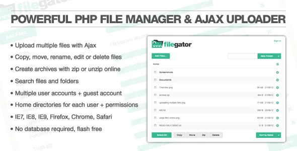 FileGator v4.2.9