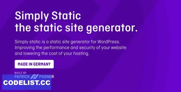 Simply Static Pro v1.6.0