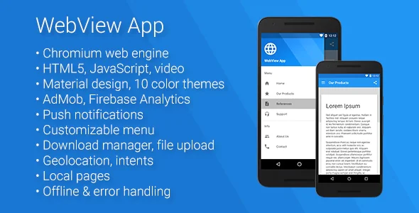 Universal Android WebView App v2.5.0