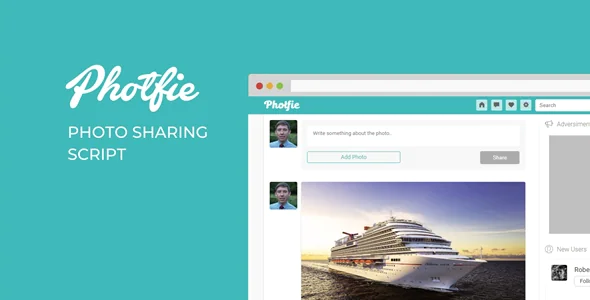 Photfie - A Photo Sharing Script