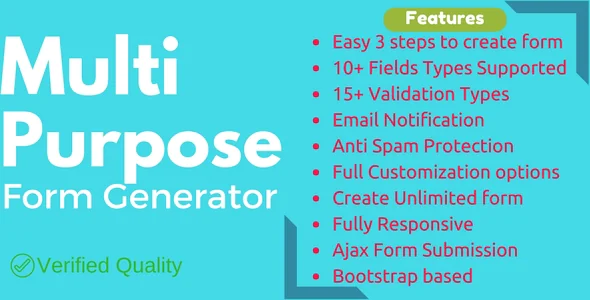 Multi-Purpose Form Generator v2.1