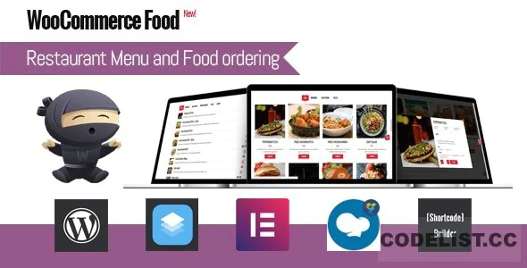 WooCommerce Food v3.3.0 - Restaurant Menu &amp; Food ordering