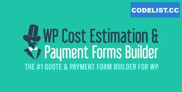 WP Cost Estimation &amp; Payment Forms Builder v10.1.90