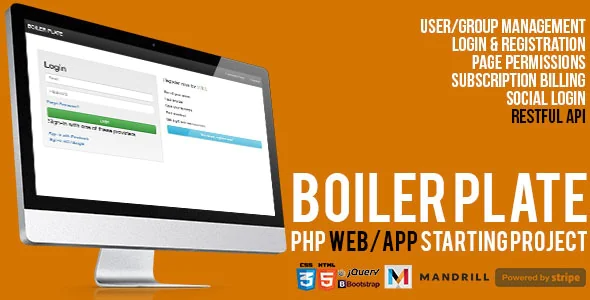 PHP Web/App User Management with Stripe Subscription and API