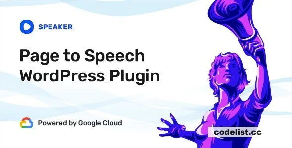 Speaker v4.1.2 - Page to Speech Plugin for WordPress