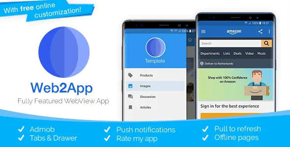 Web2App v3.4.2 - Quickest Feature-Rich Android Webview