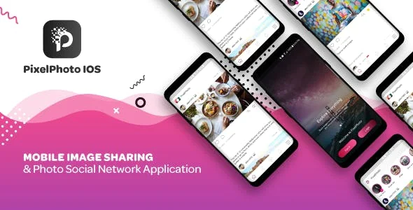 PixelPhoto IOS v1.0.2 - Mobile Image Sharing & Photo Social Network